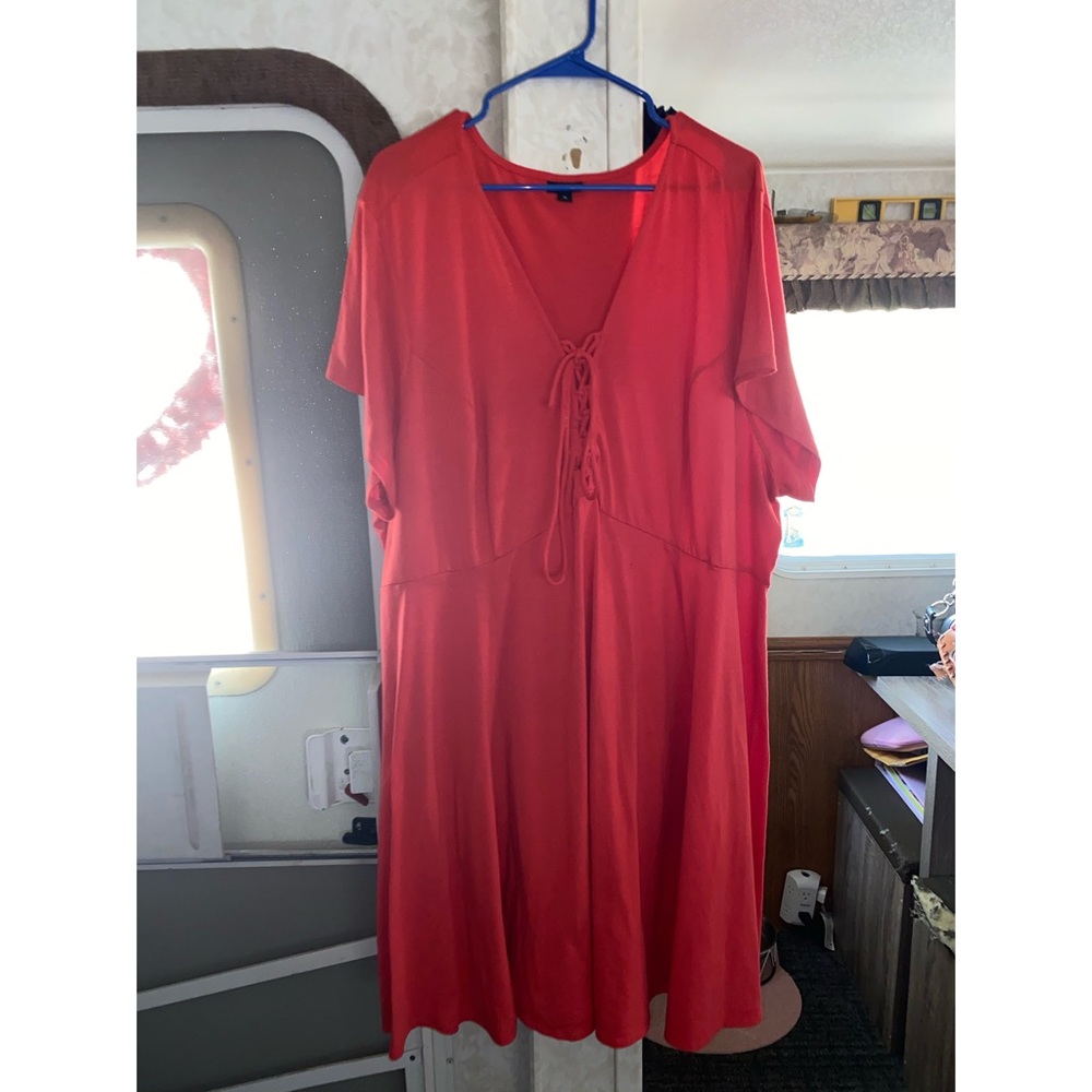 TORRID LACE UP DRESS
